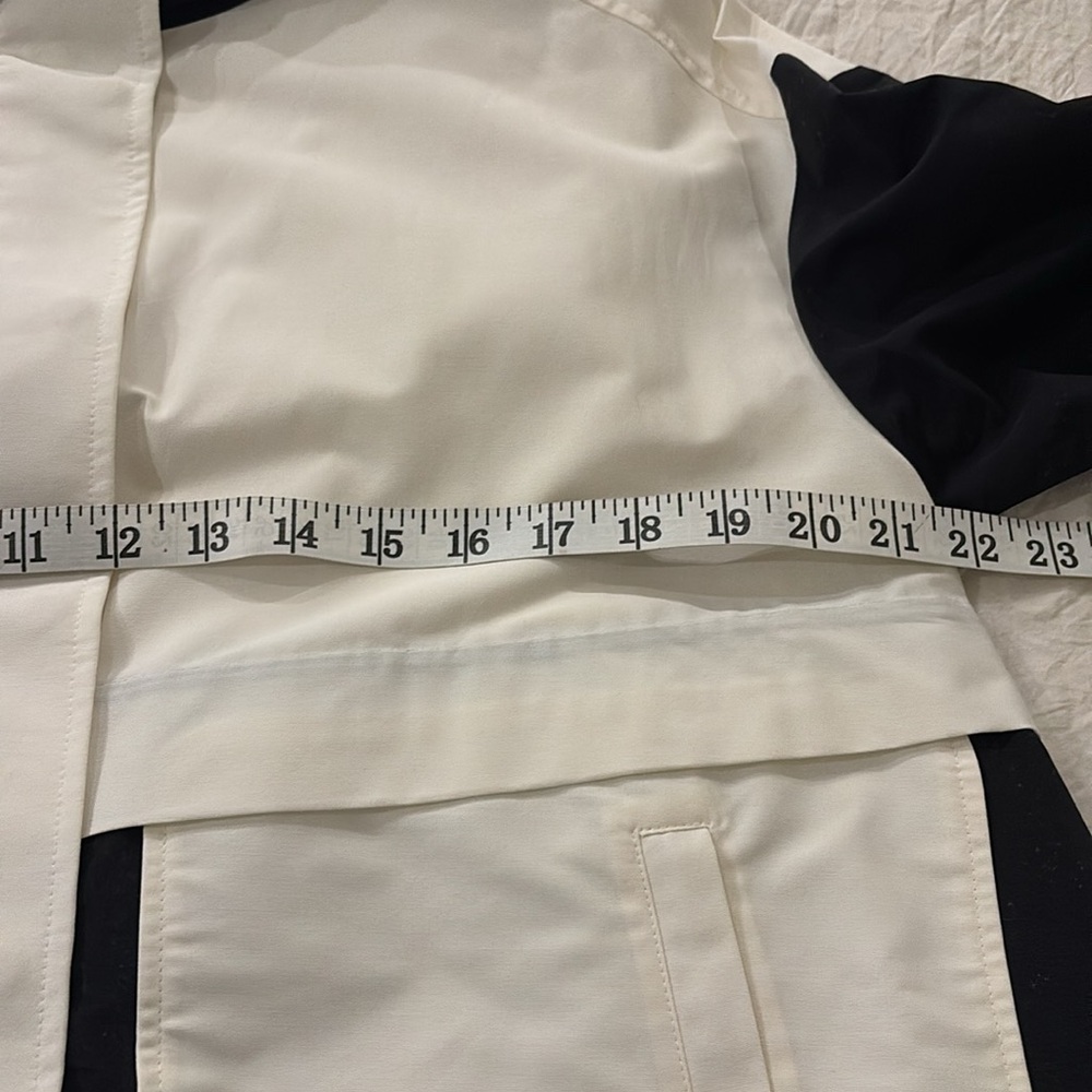 NWT KATE SPADE NEW BLK/WH ANORAK JACKET - Picture 8 of 8